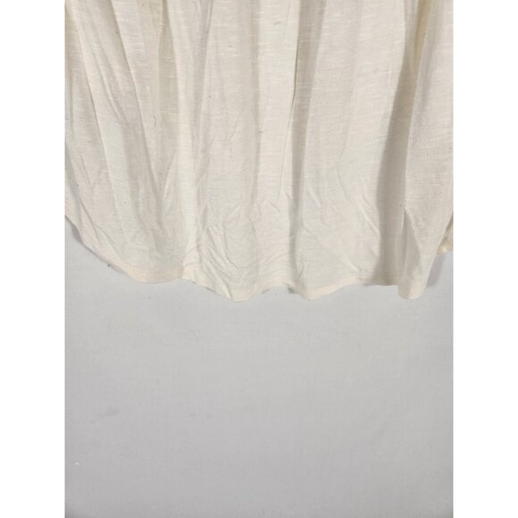 Knox Rose Womens Top Hi Low Cream Boho Lace Whimsy Fairycore XL - Picture 6 of 11